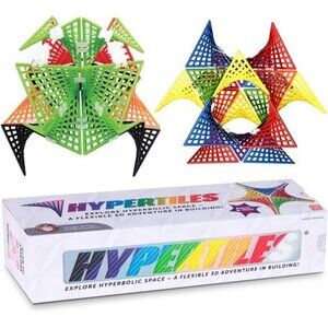Kids Hyperbolic Building Toy - 3" x‎ 3" STEM Educational 3-Dimensional Adventure